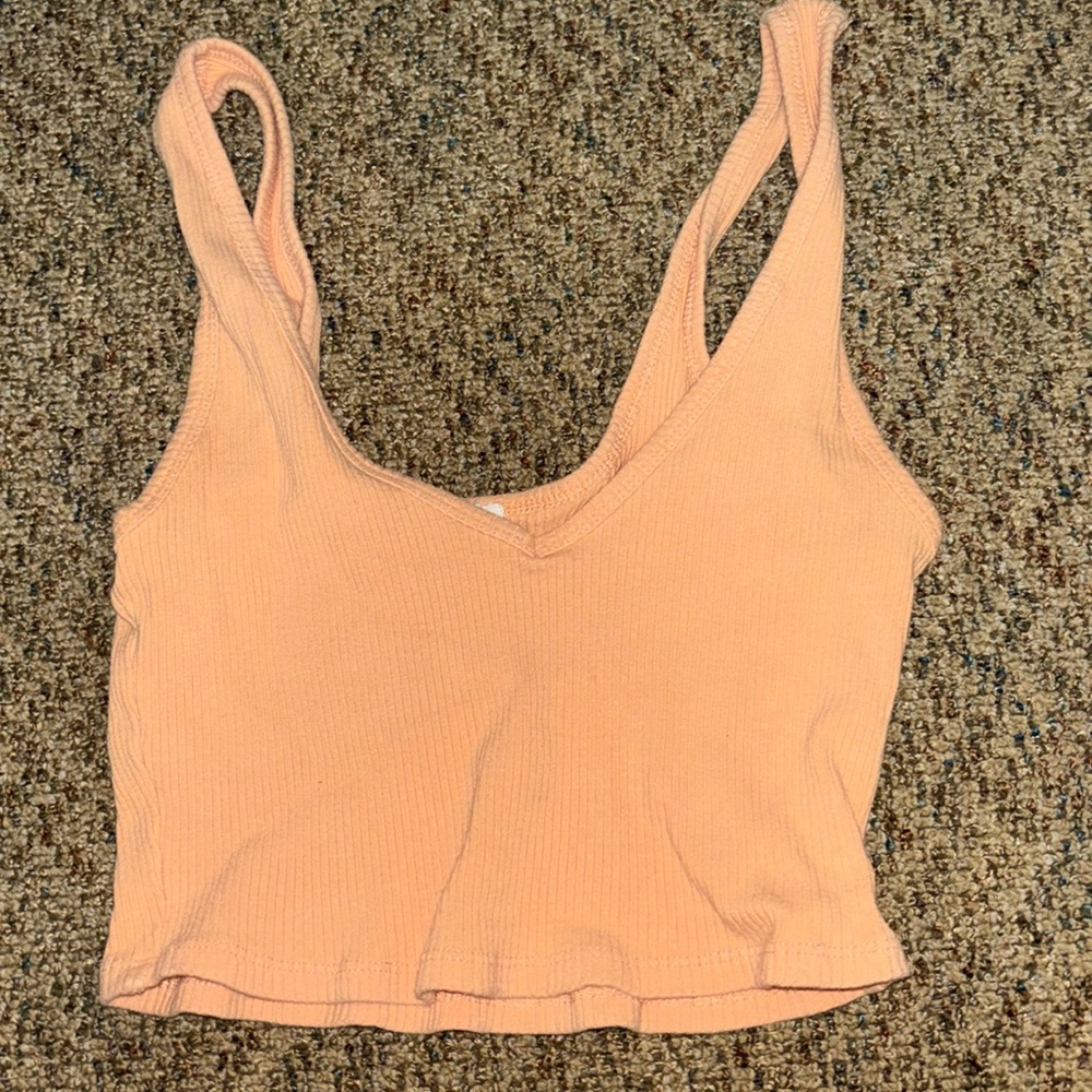 GARAGE ORANGE CROP TOP
